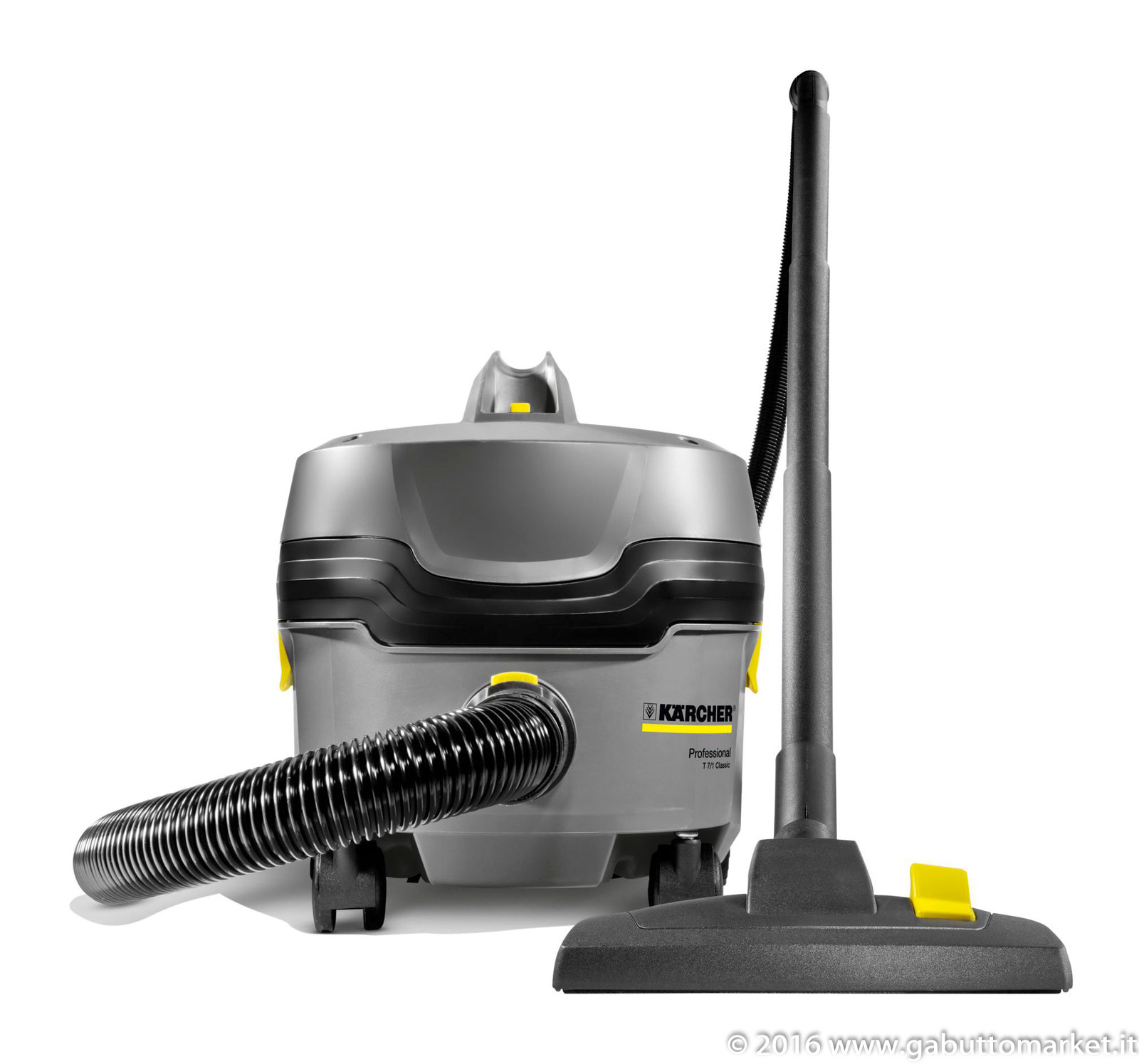 ASPIRATORI KARCHER T 7/1 CLASSIC PROFESSIONALE 1000W 40LT/SEC CAPIENZA LT  7,5