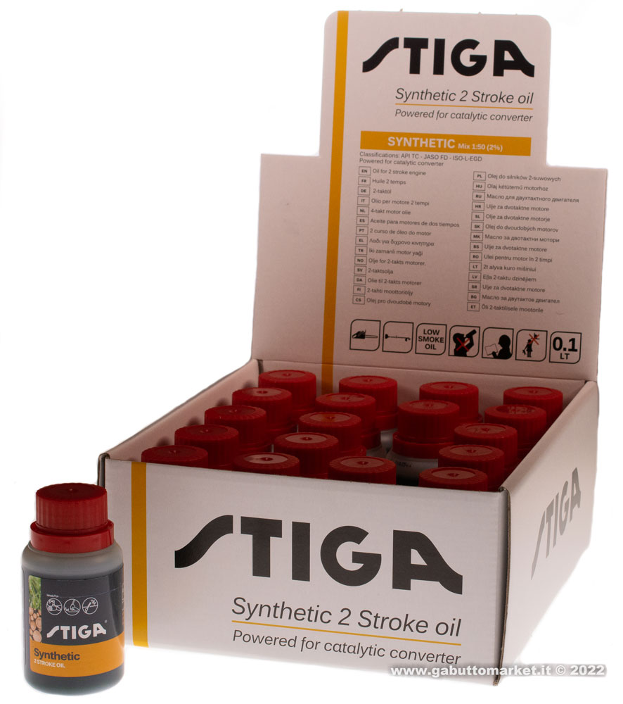 ACEITE Stiga 100% SINTETICO Motores 2 Tiempos