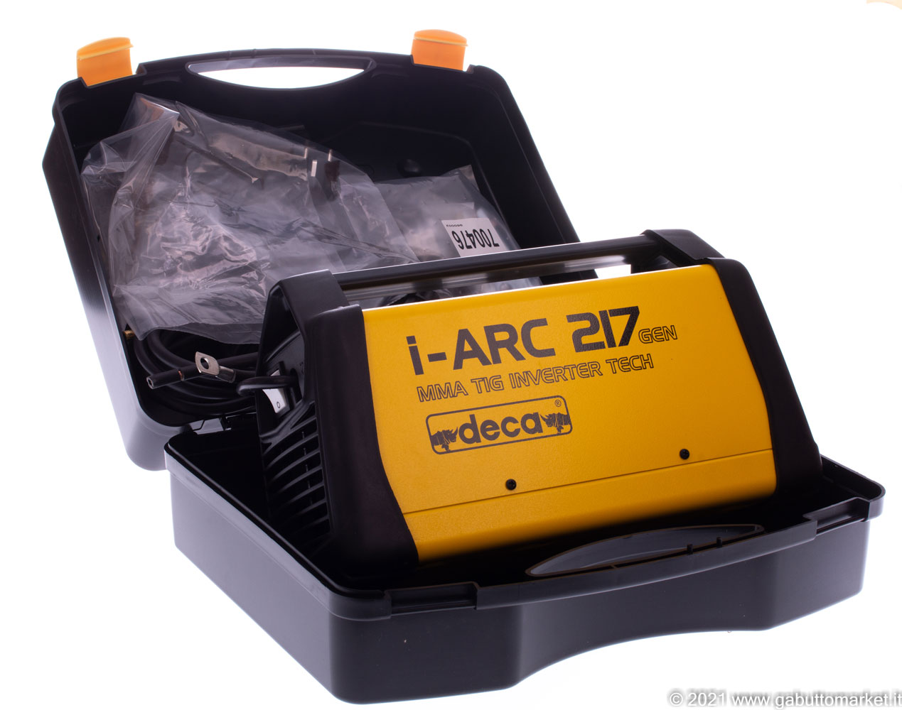 Saldatrice i-ARC 217 GEN portatile, CC 170 A